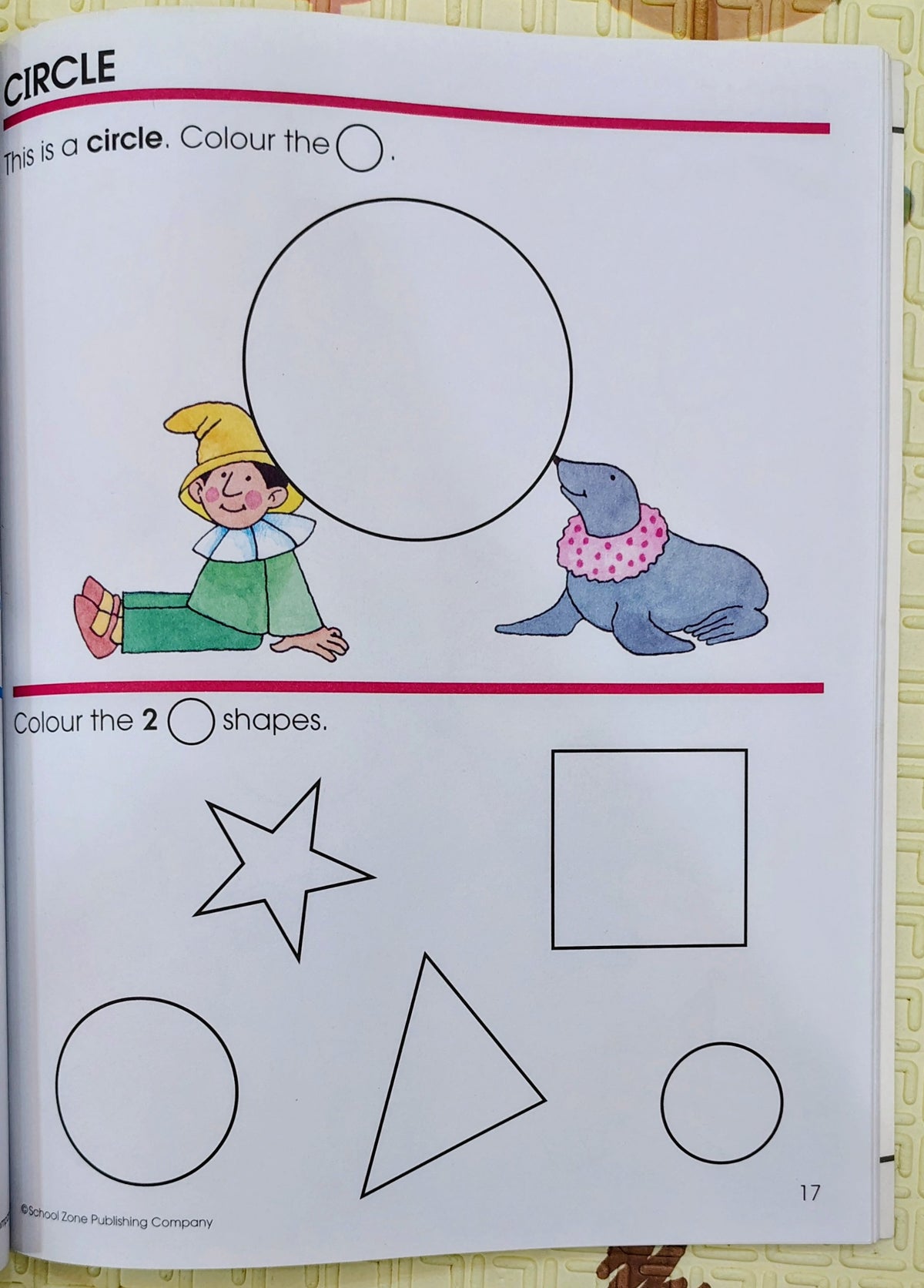 Shapes & Colours by School Zone Publishing | 4-6 years