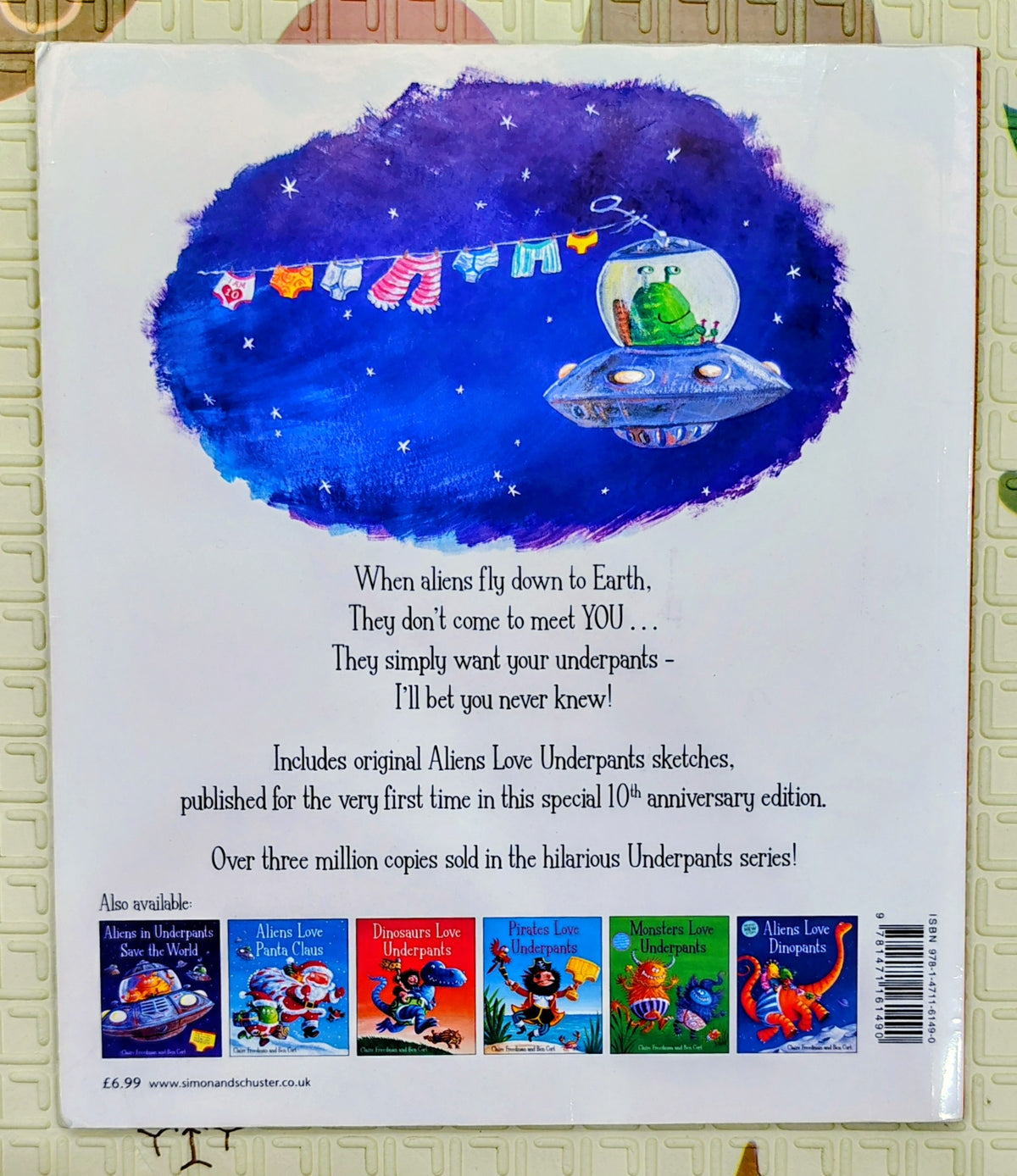 Aliens Love Underpants by Claire Freedman and Ben Cort | Simon & Schuster
