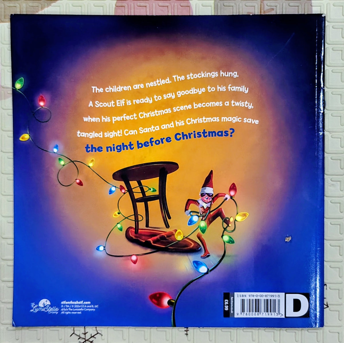 The Elf on the Shelf: The Night Before Christmas by Chanda A. Bell