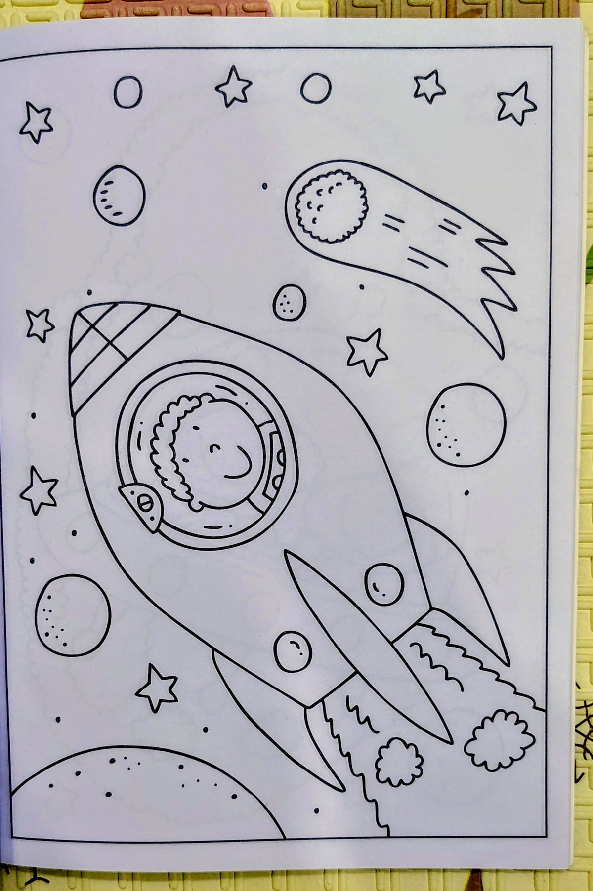 Space Colouring Book | Wilko
