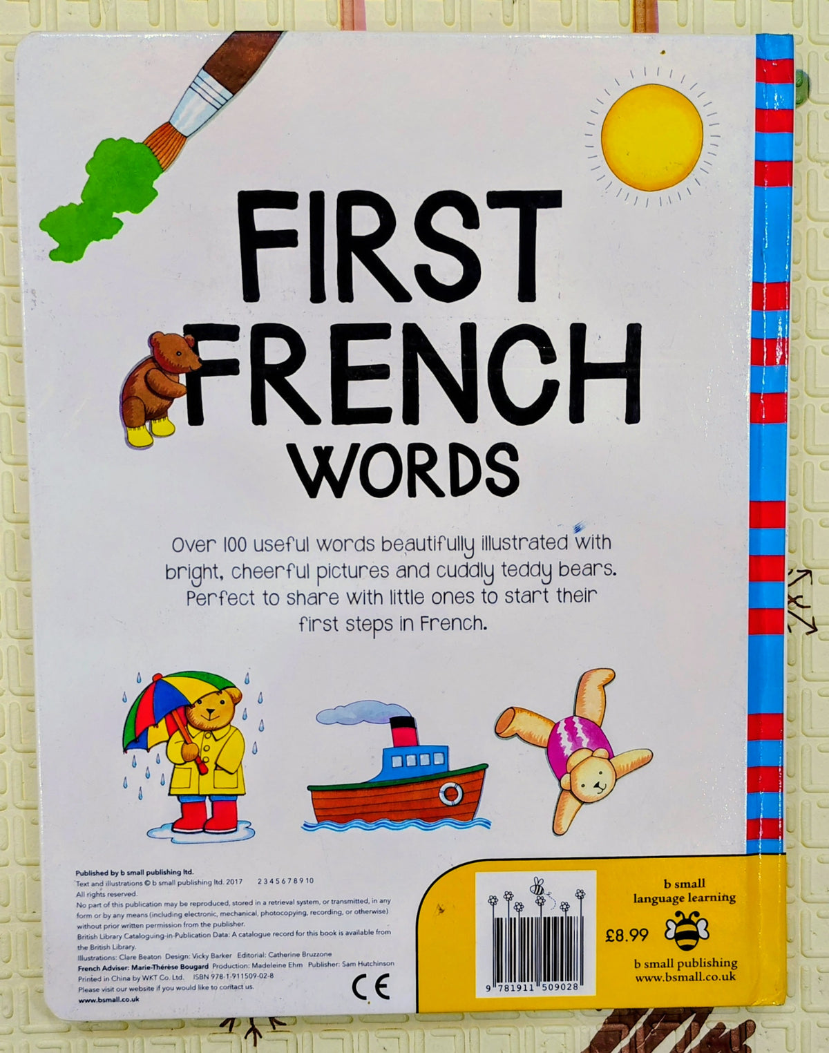 First French Words by Sam Hutchinson & Clare Beaton | b small