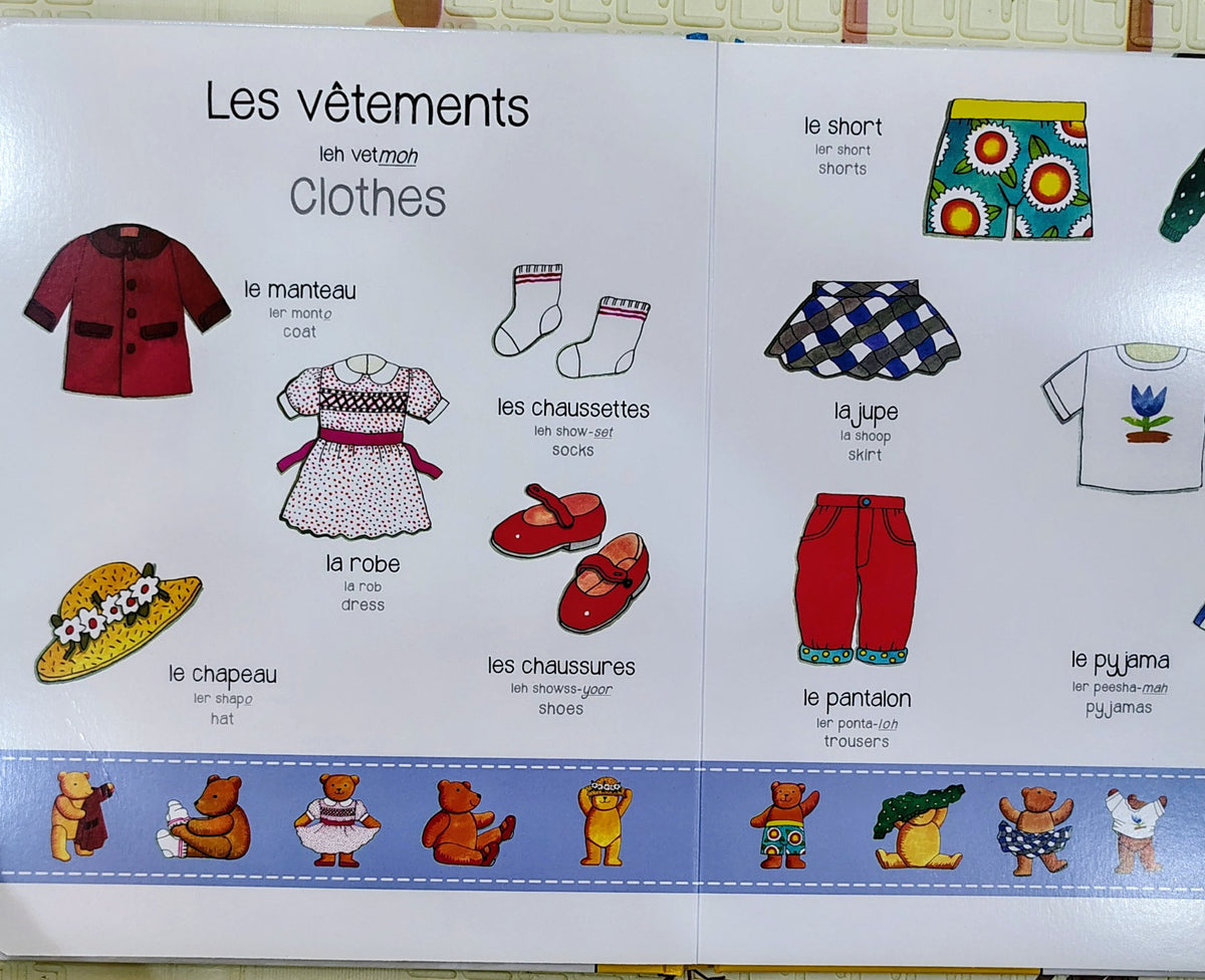 First French Words by Sam Hutchinson & Clare Beaton | b small