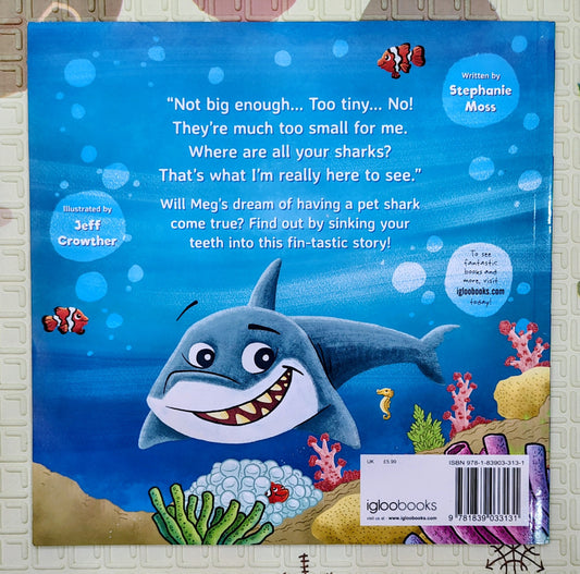 Wanted: Shark by Stephanie Moss and Jeff Crowther | IglooBooks