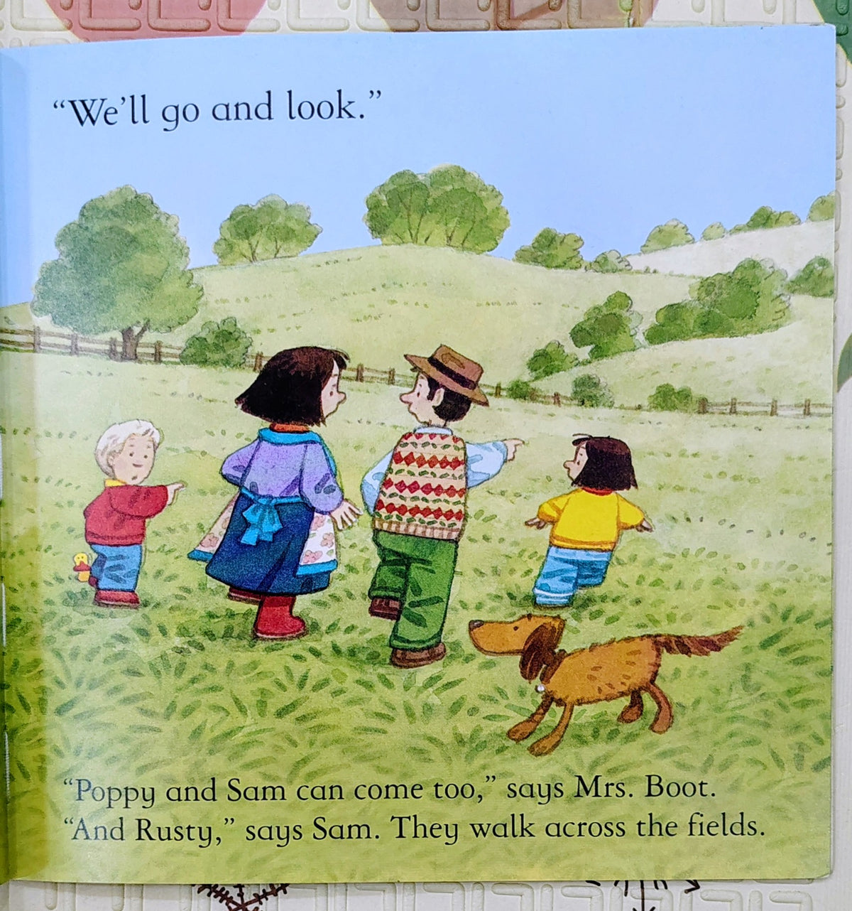 Woolly Stops the Train by Heather Amery and Stephen Cartwright | Usborne Farmyard Tales