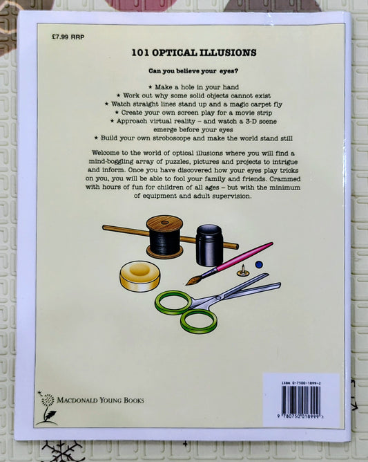 101 Optical Illusions by Terry Jennings | Science & Activity