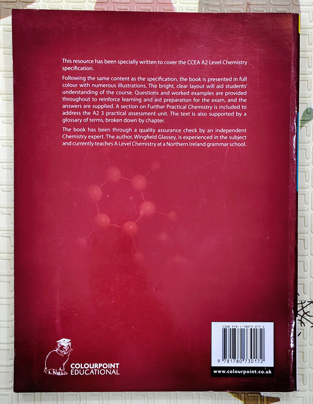 CCEA A2 Chemistry by Dr. Wingfield Glassey | Colourpoint Educational
