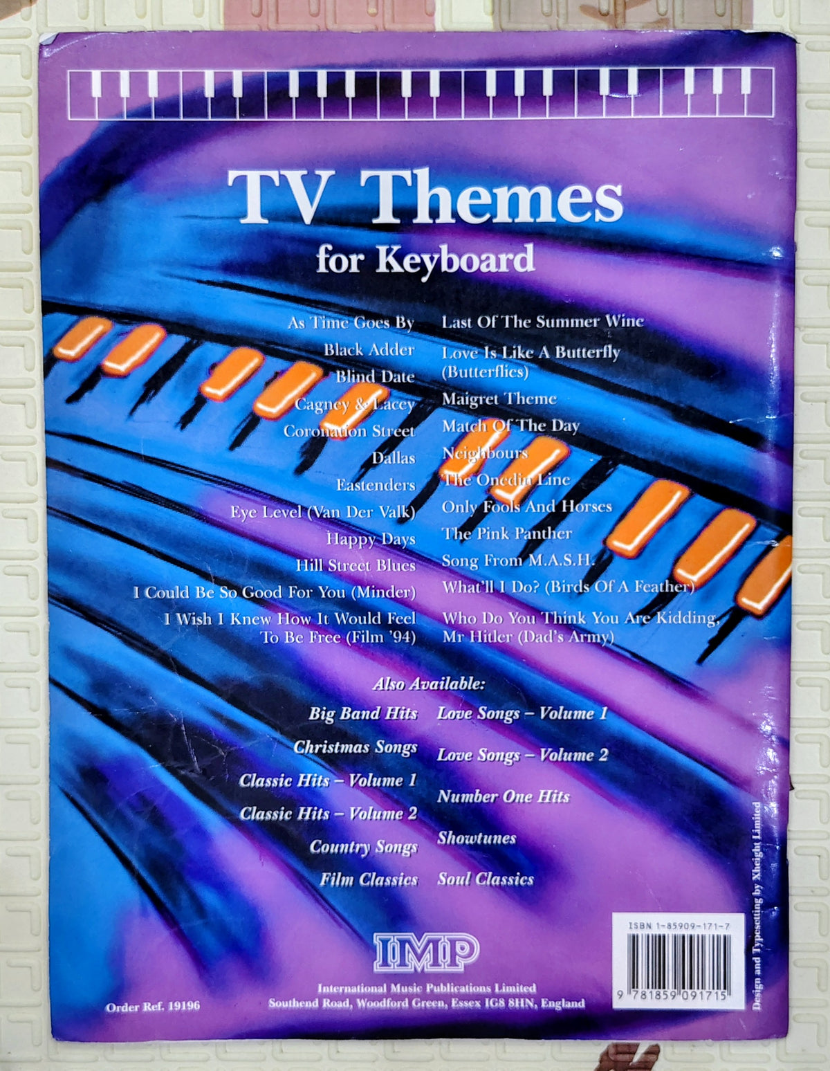 TV Themes for Keyboard | The Easy Keyboard Library