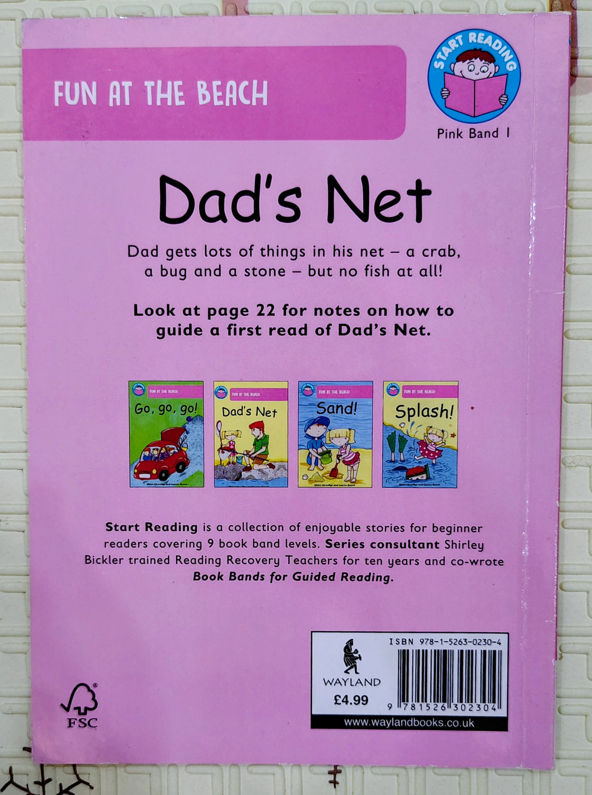 Dad's Net by Claire Llewellyn | Start Reading Pink Band 1