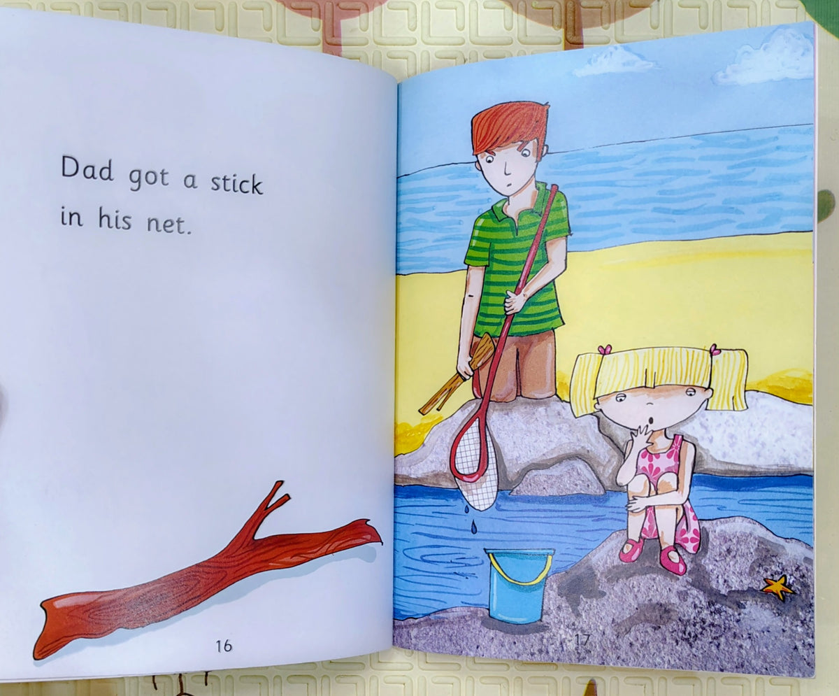 Dad's Net by Claire Llewellyn | Start Reading Pink Band 1