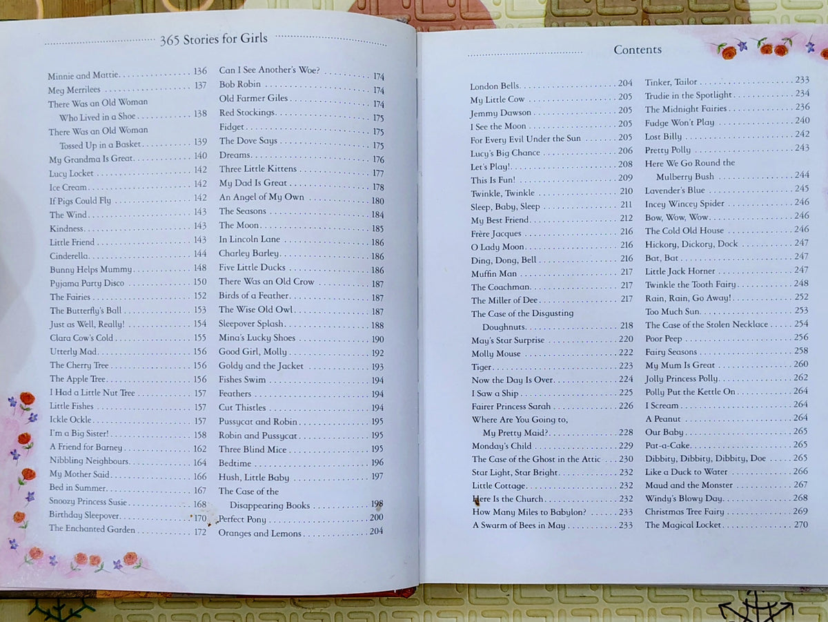 365 Stories and Rhymes for Girls | Parragon Books