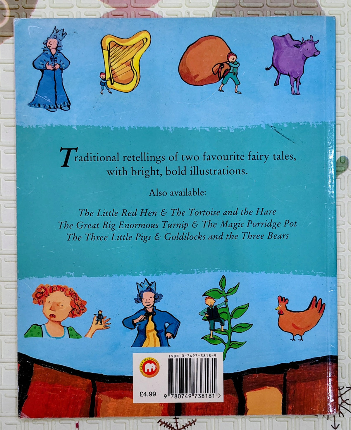 Jack and the Beanstalk & The Princess and the Pea by Elizabeth Laird | Classic Fairy Tales