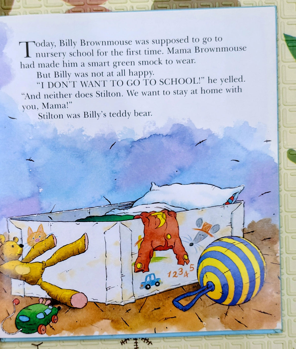 Billy Brownmouse Won't Go to School! by Jean Ure | Award Publications