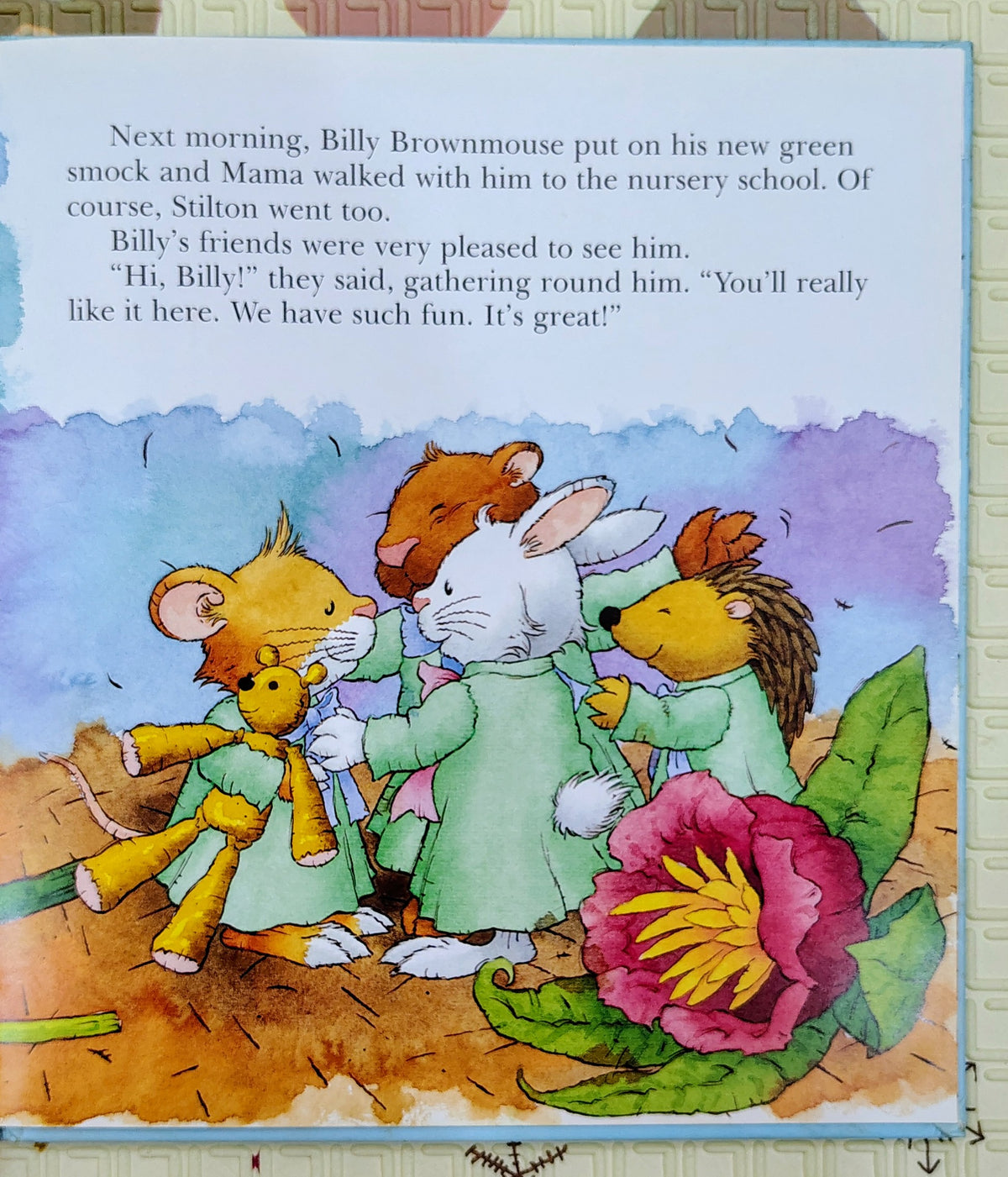 Billy Brownmouse Won't Go to School! by Jean Ure | Award Publications