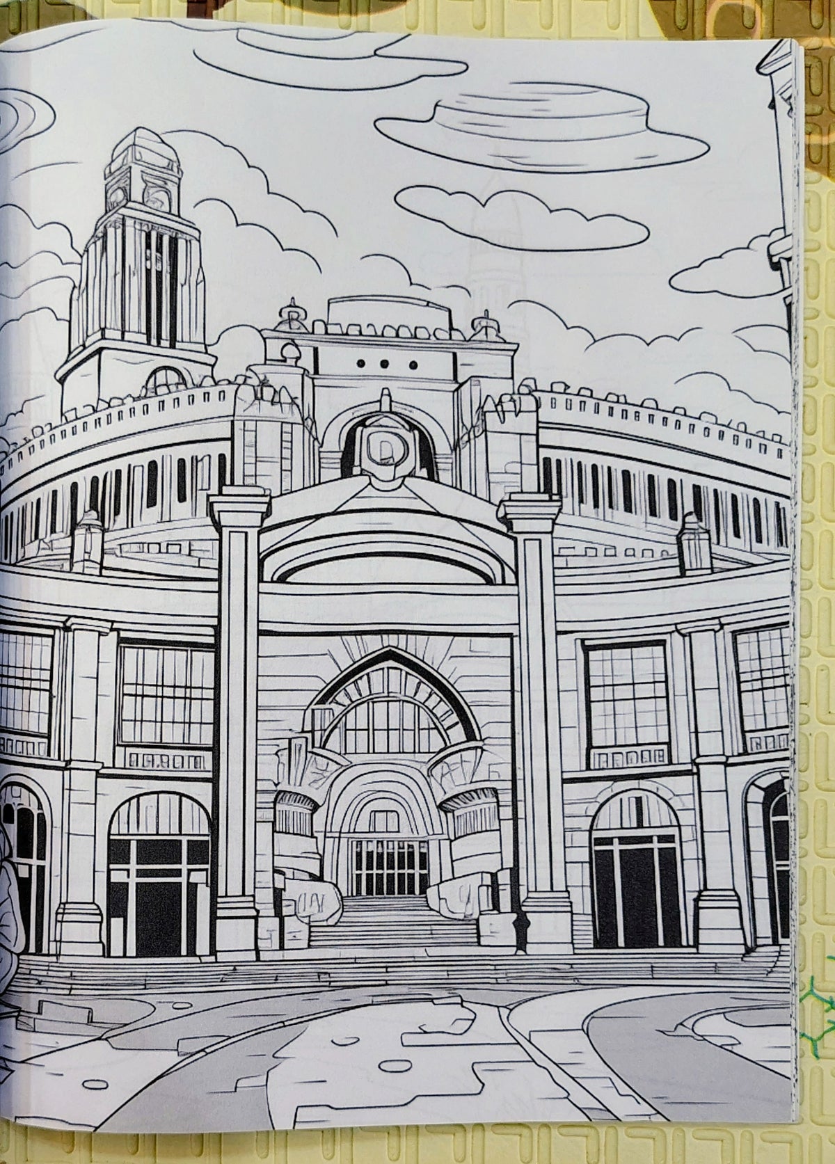 Manchester Moments | A Colouring Journey for Adults