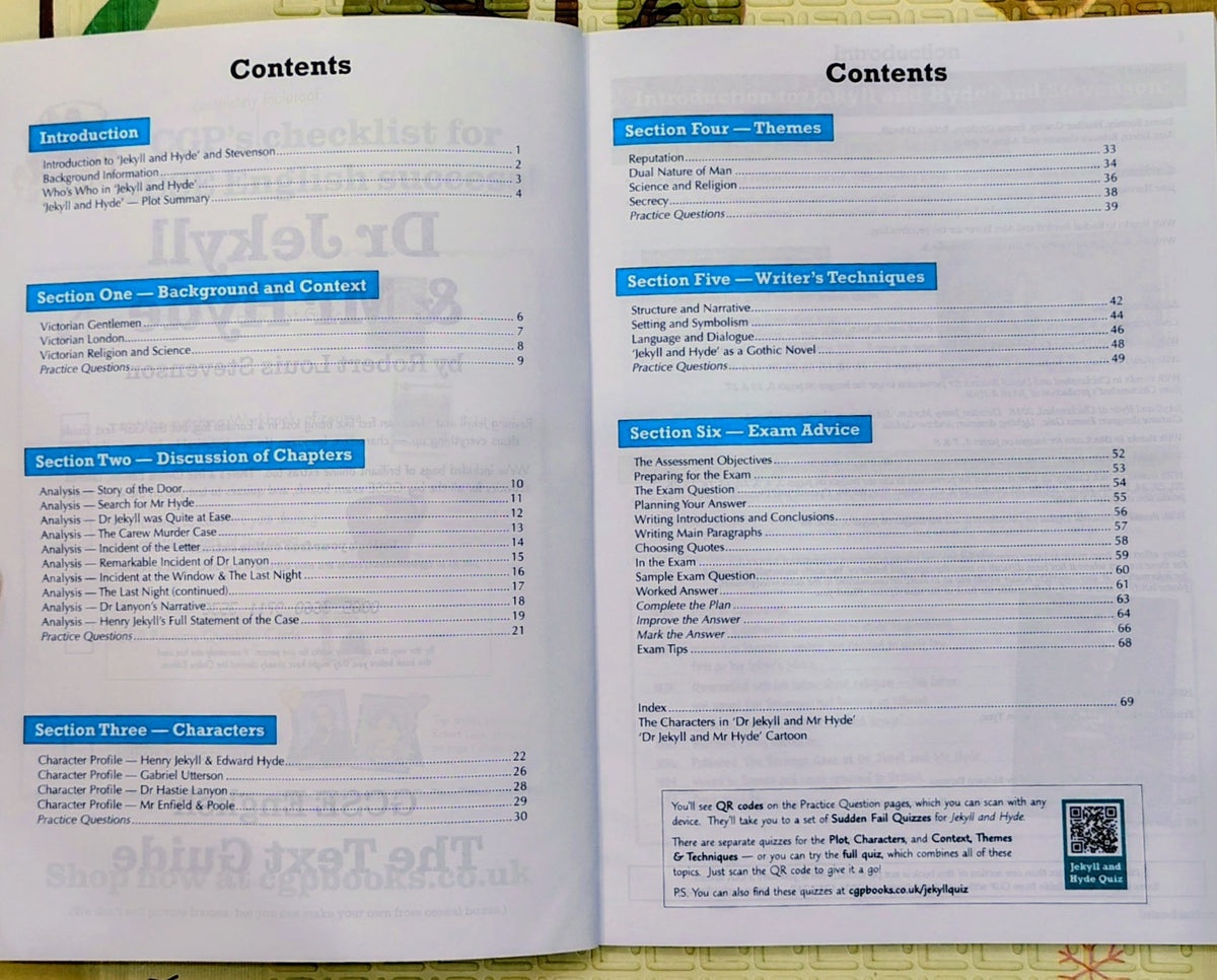 Dr Jekyll & Mr Hyde by CGP | Text Study Guide