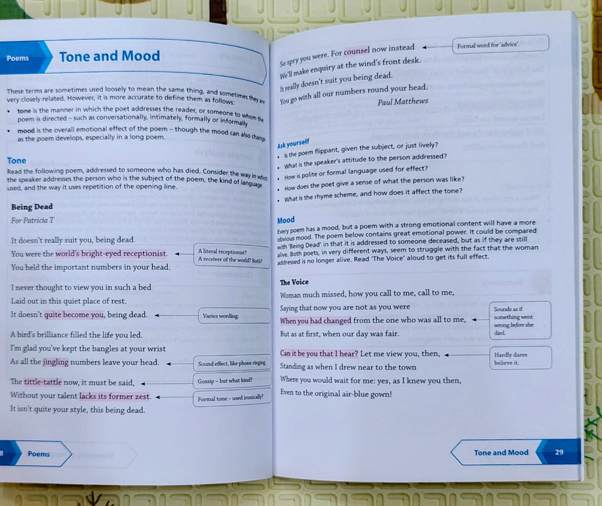 Snap Revision: Unseen Poetry by Collins | 9-1 English Literature