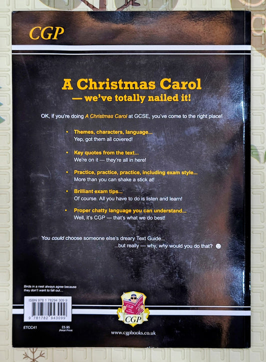 A Christmas Carol by CGP | Text Study Guide
