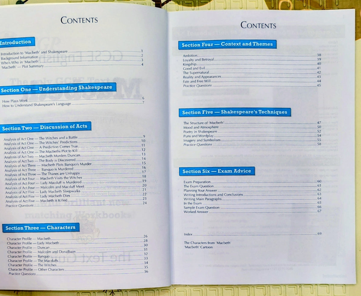 Macbeth by CGP | Text Study Guide