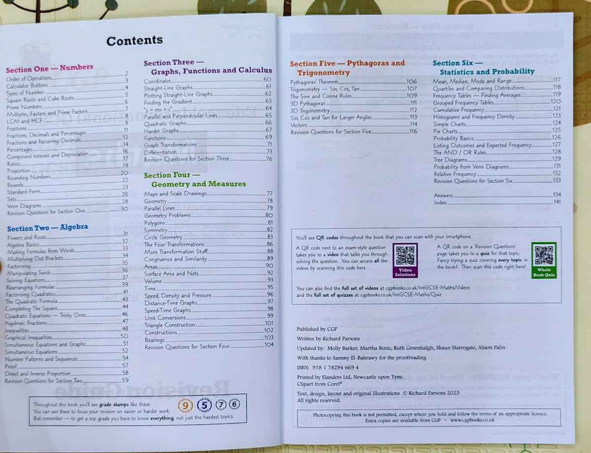 Edexcel International GCSE Maths Revision Guide | CGP