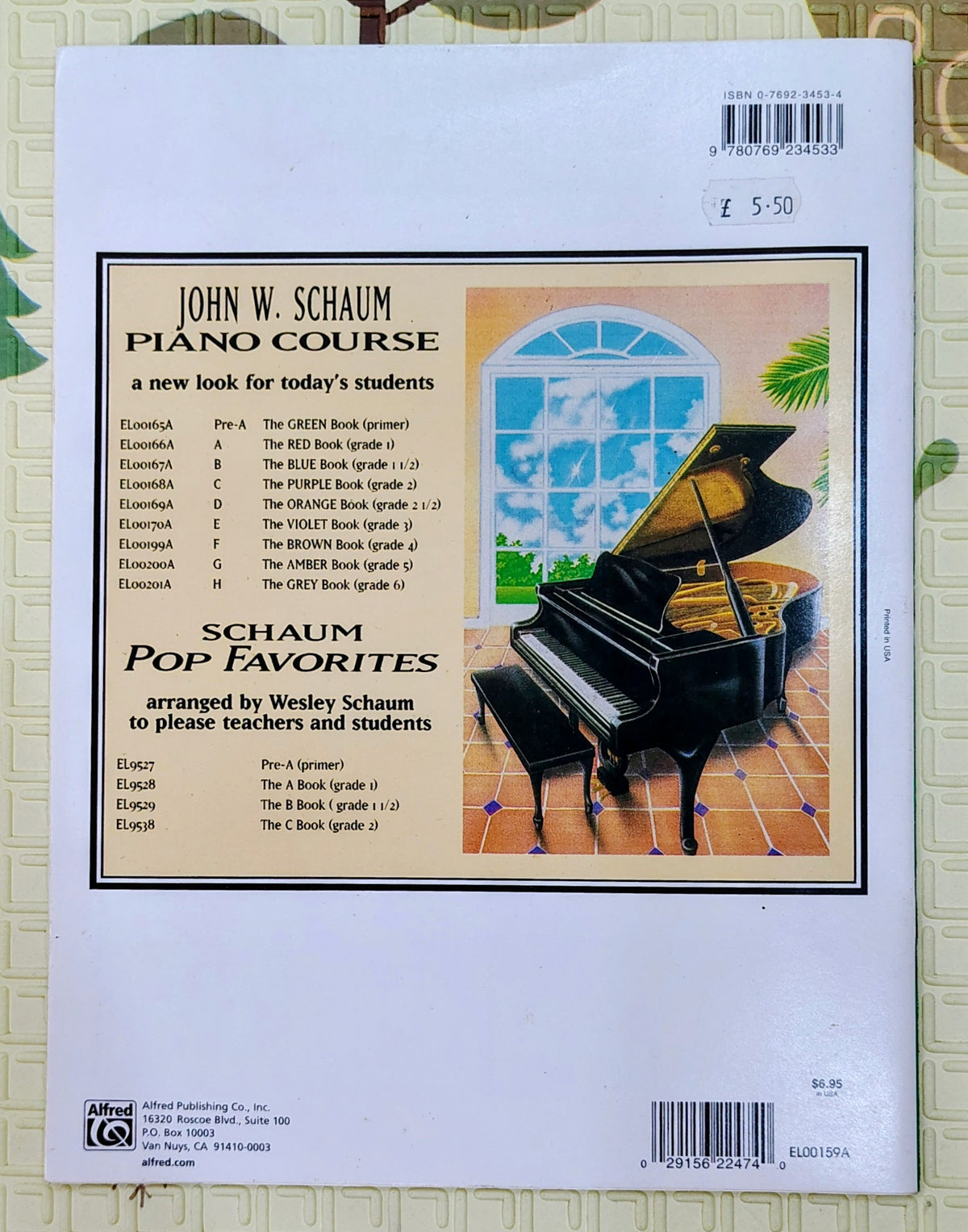 Note Speller Book One by John W. Schaum | Alfred Music