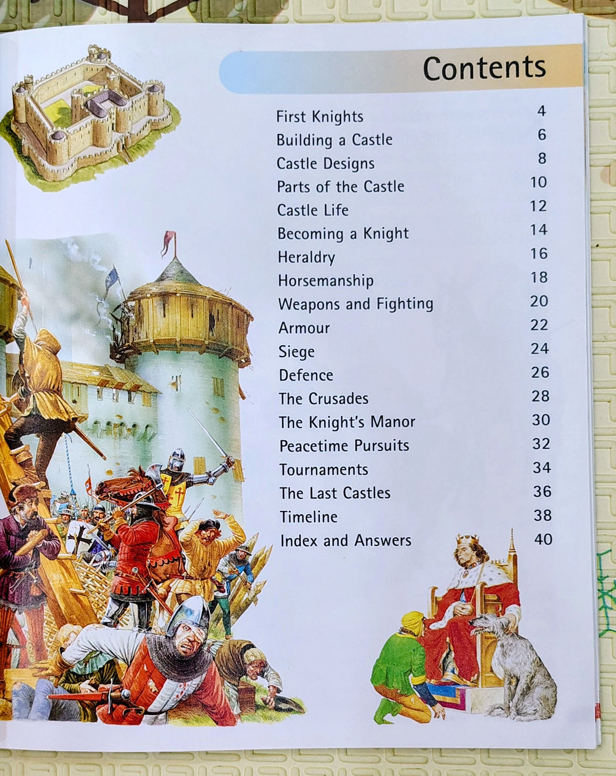 Questions & Answers: Knights and Castles | Miles Kelly