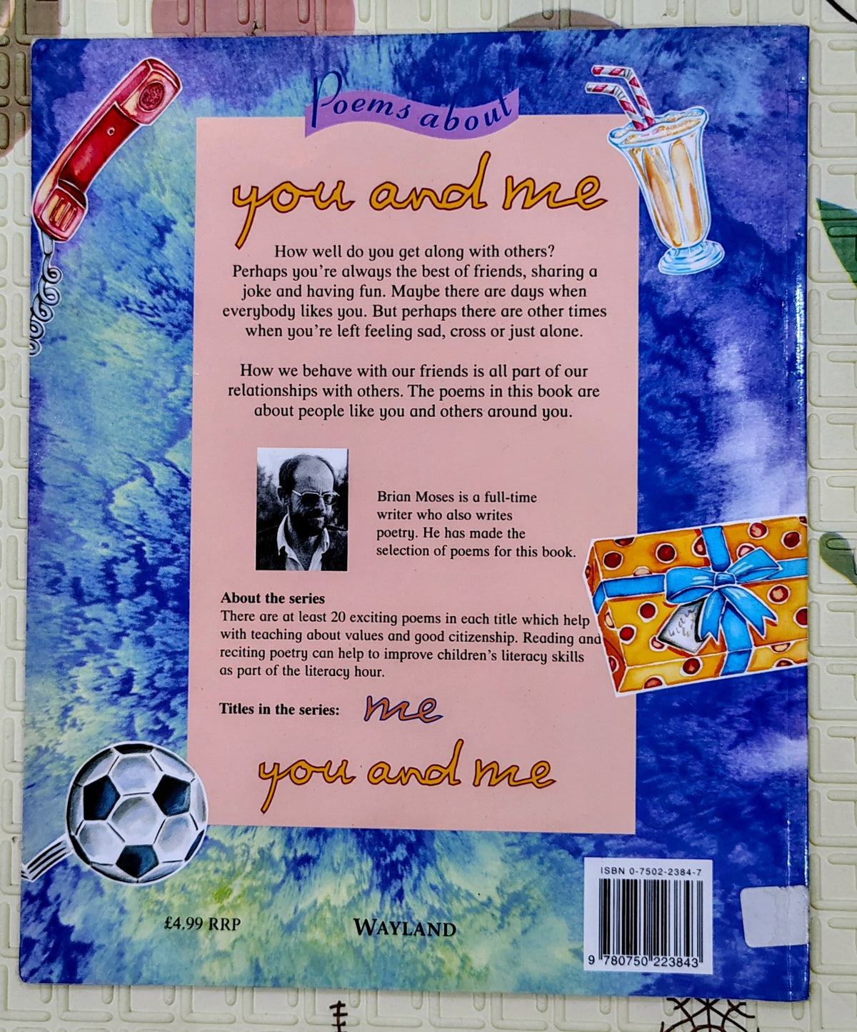 Poems About You and Me chosen by Brian Moses | Wayland