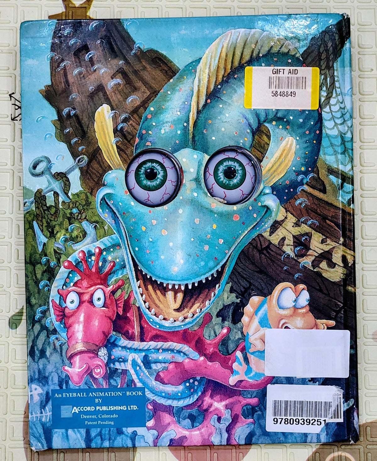 The Adventures of Max the Minnow by William Boniface | Wobbly eye book