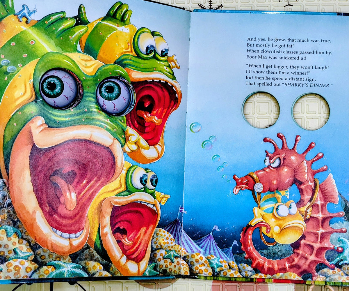 The Adventures of Max the Minnow by William Boniface | Wobbly eye book