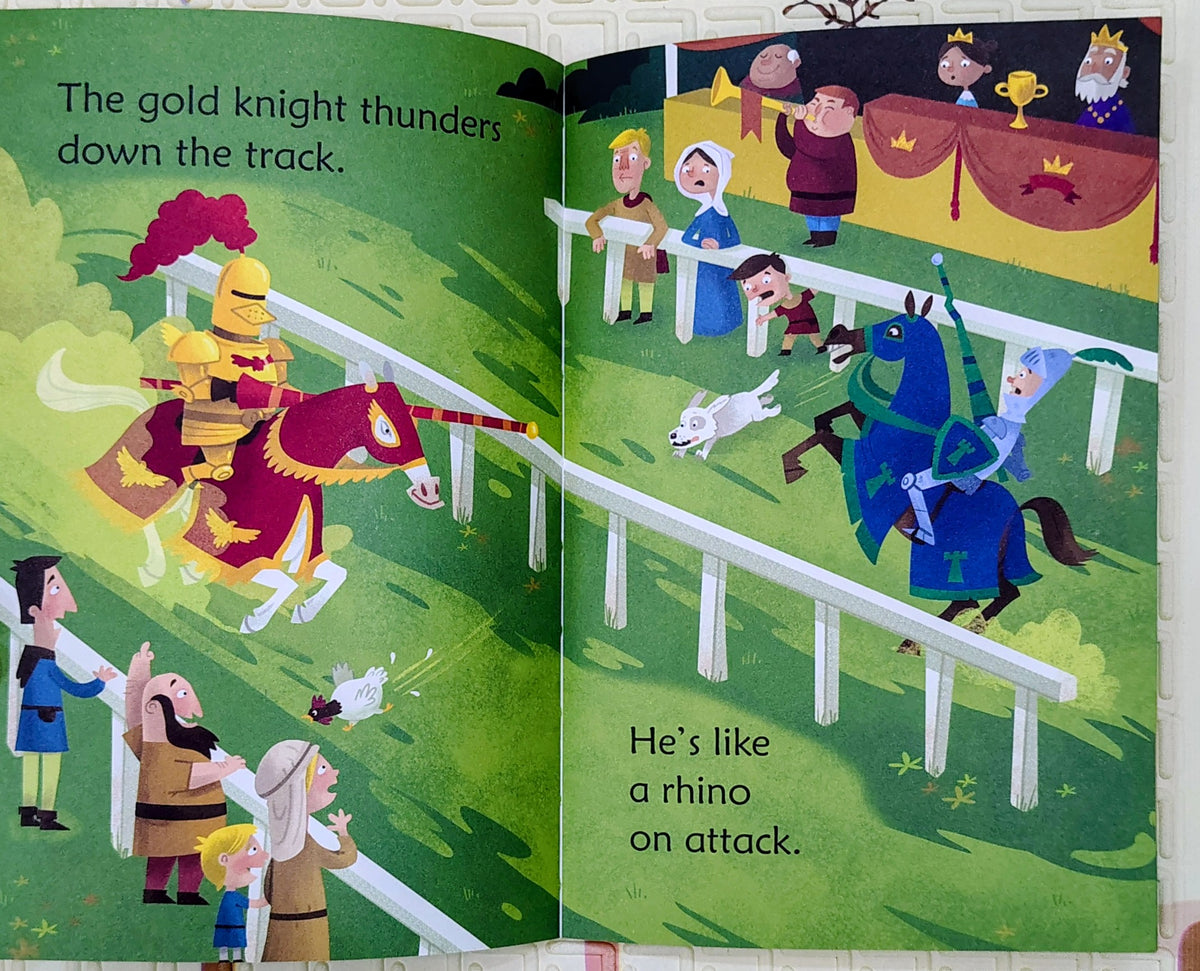 Knight Fight by Lesley Sims | Usborne First Reading