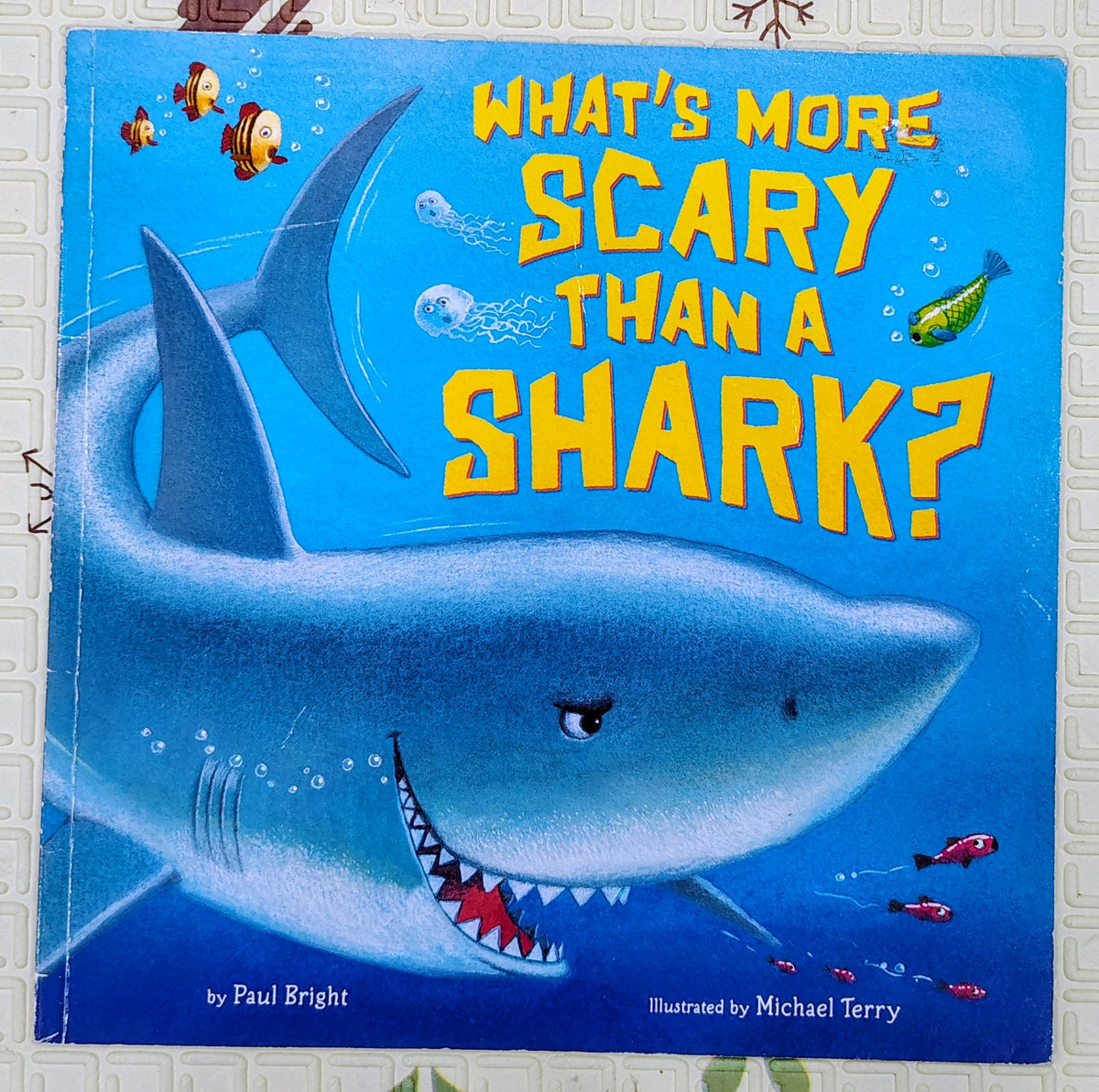 What's More Scary Than a Shark? by Paul Bright | Little Tiger Press