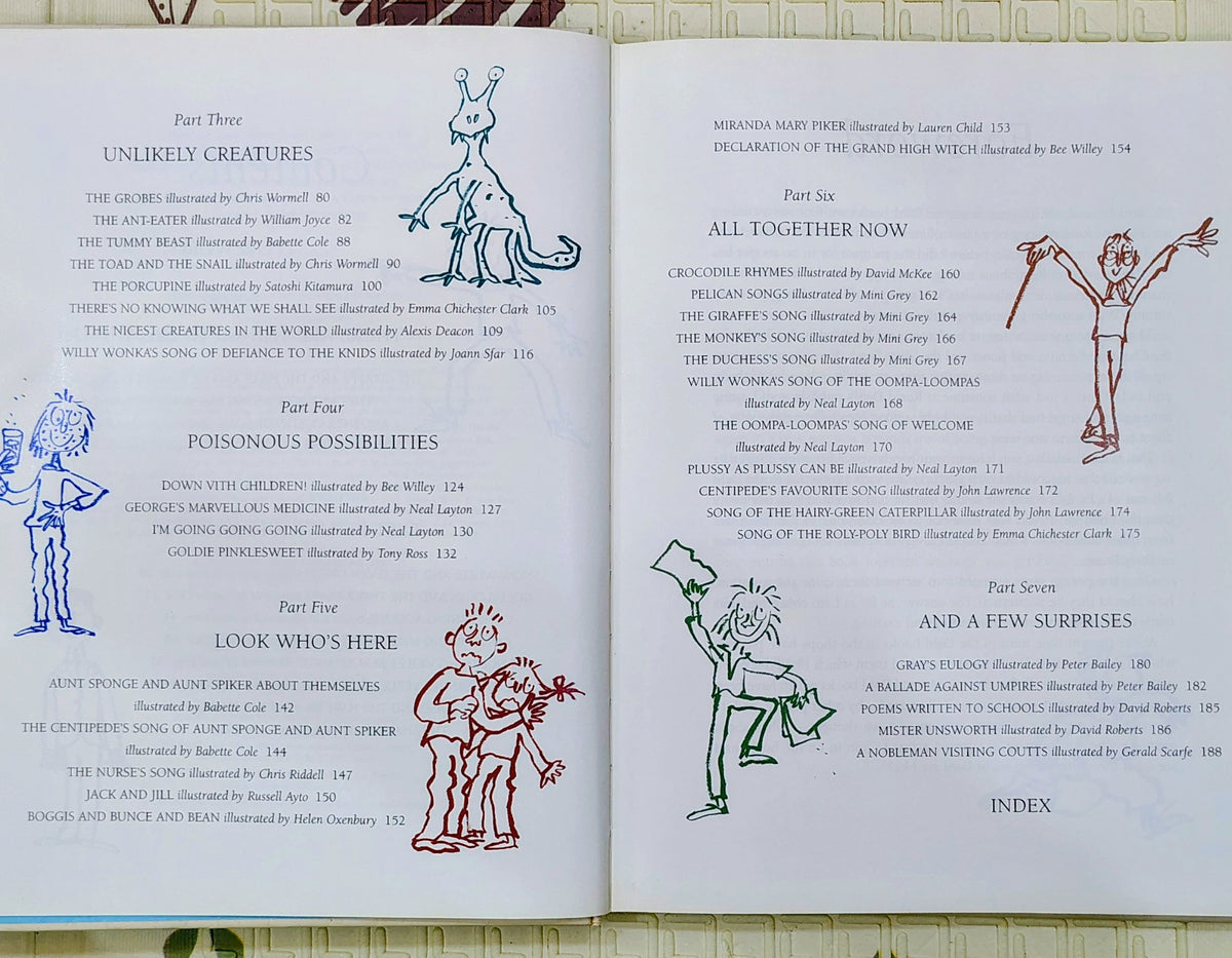 Songs and Verse by Roald Dahl | Kids at Random House