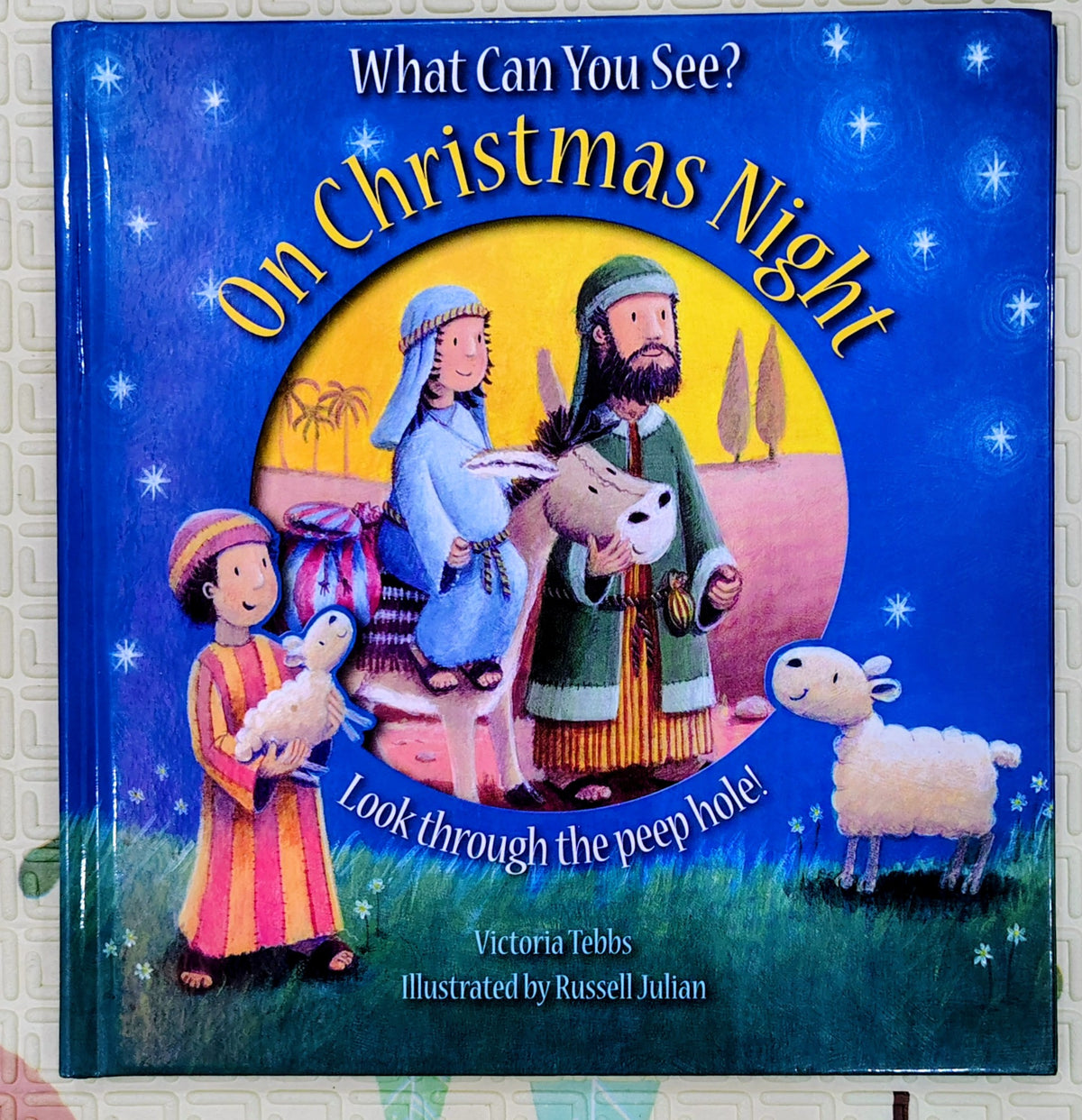 On Christmas Night by Victoria Tebbs | Peep through book