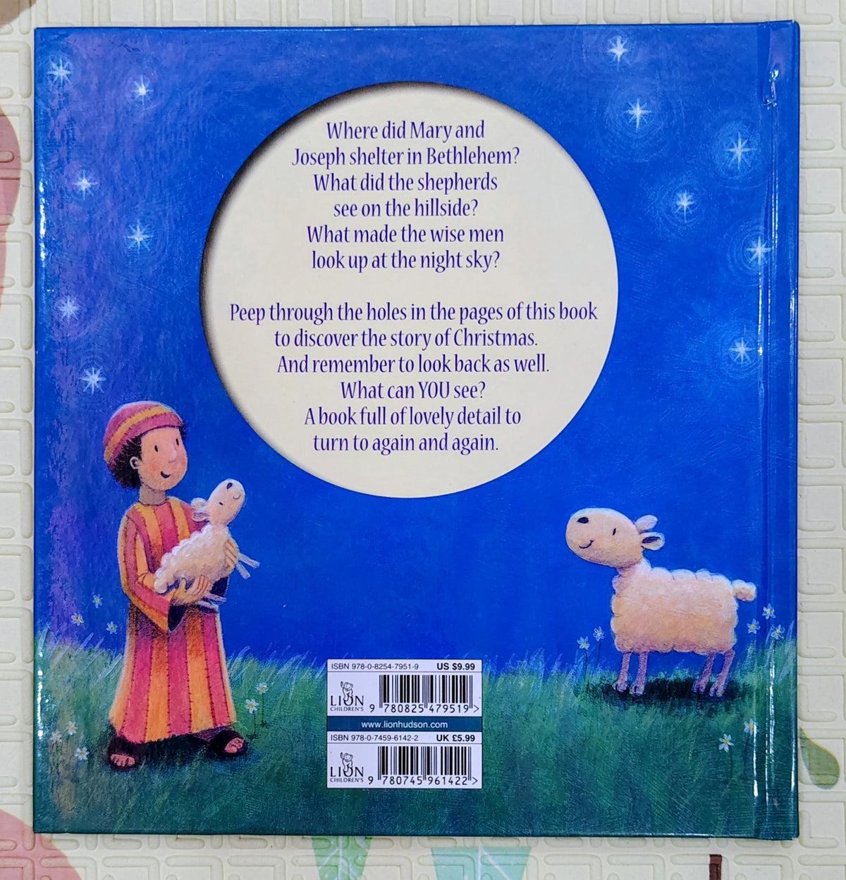 On Christmas Night by Victoria Tebbs | Peep through book