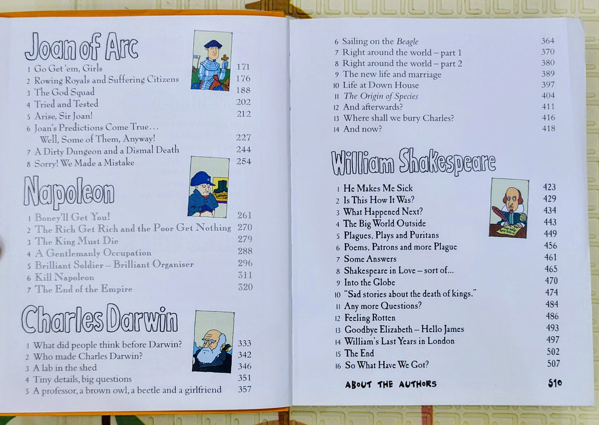 Historical Heroes by Miles Kelly | Funny Biography