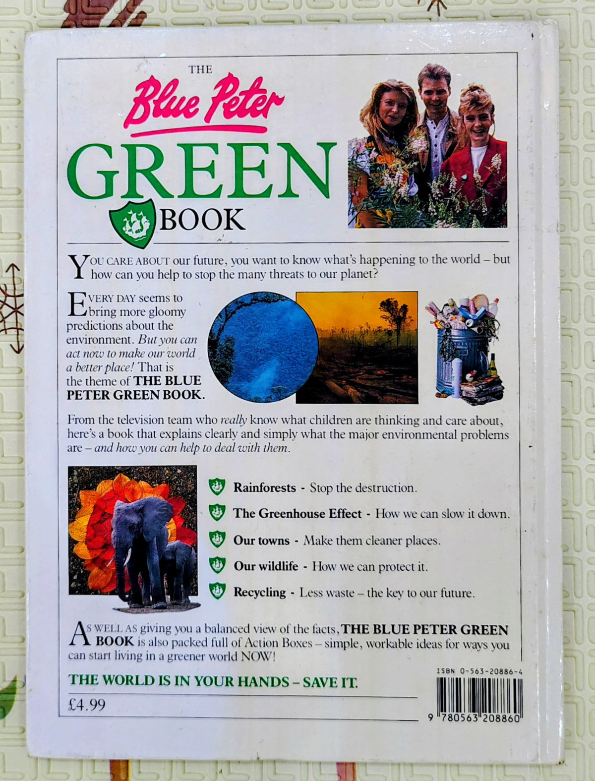 The Blue Peter Green Book by BBC | Save earth