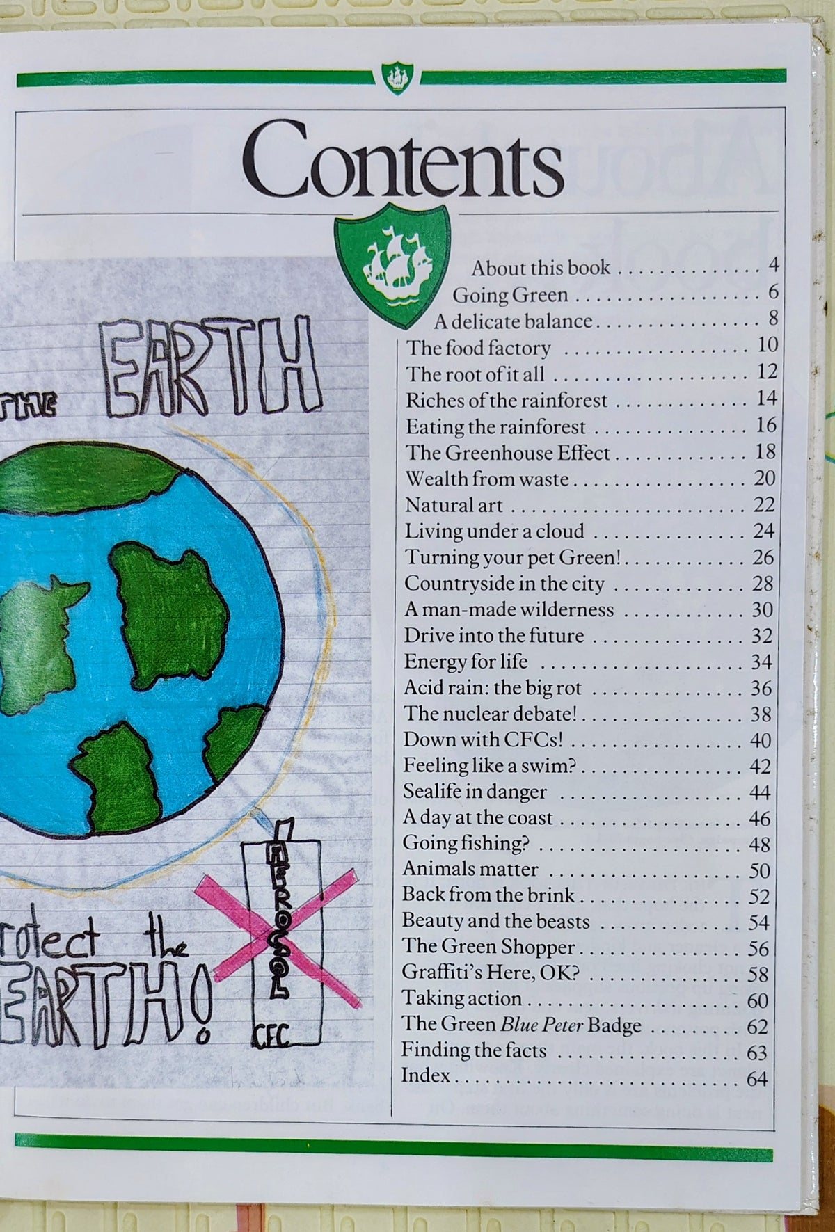 The Blue Peter Green Book by BBC | Save earth