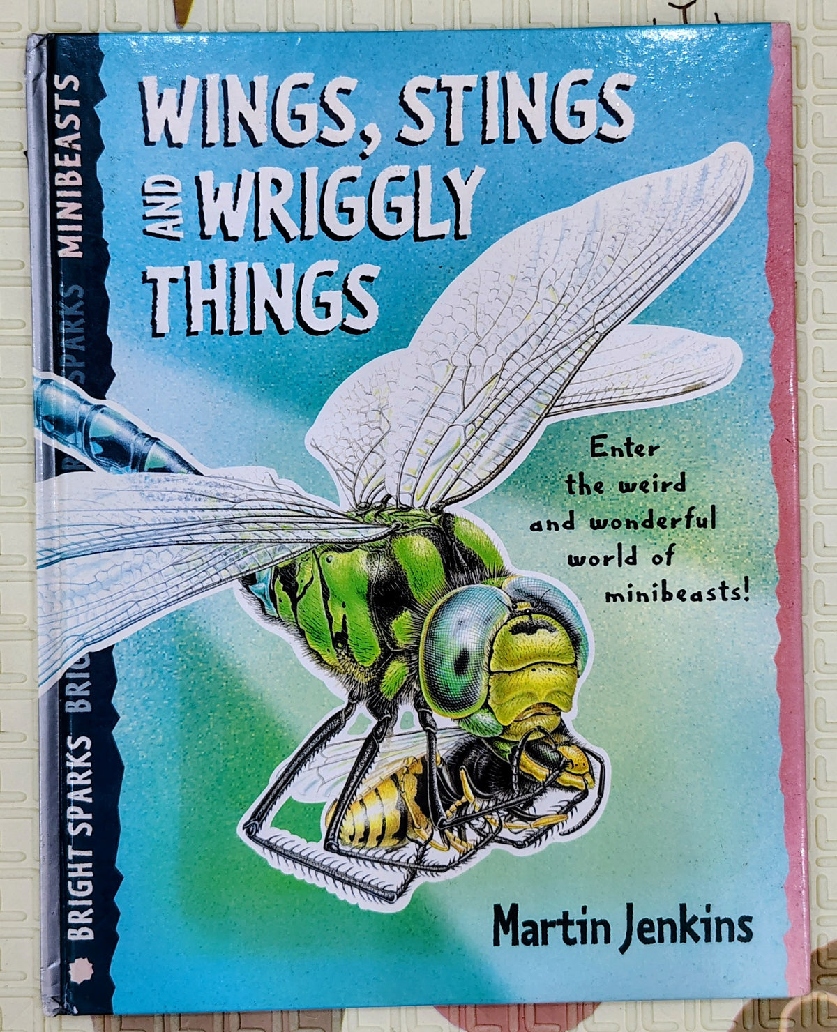 Wings, Stings and Wriggly Things by Martin Jenkins | Bright Sparks