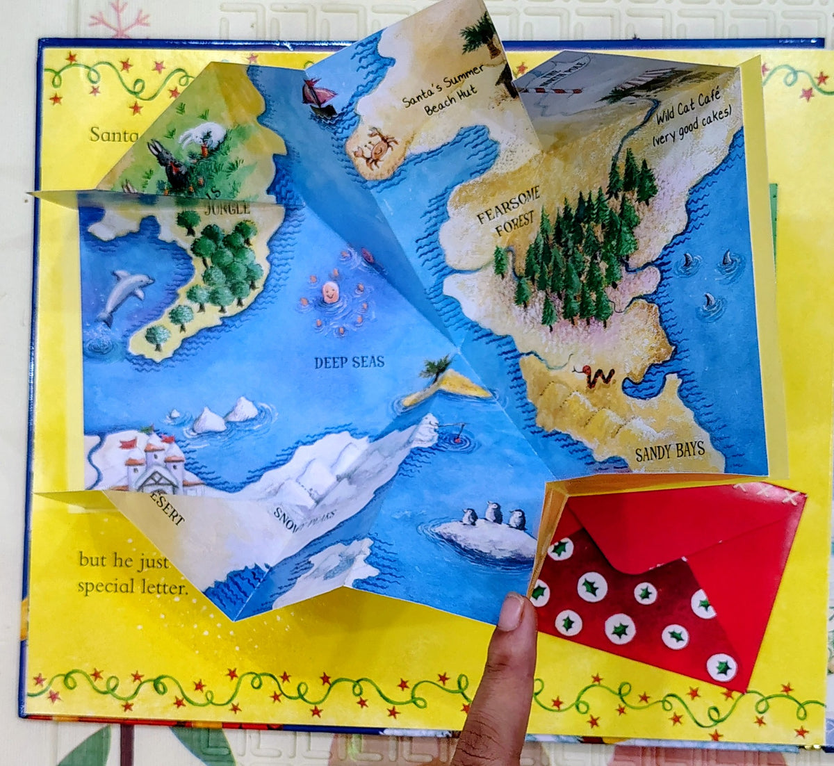 Santa's Special Letter by Josephine Collins | Lift the Flap and Pop up Book