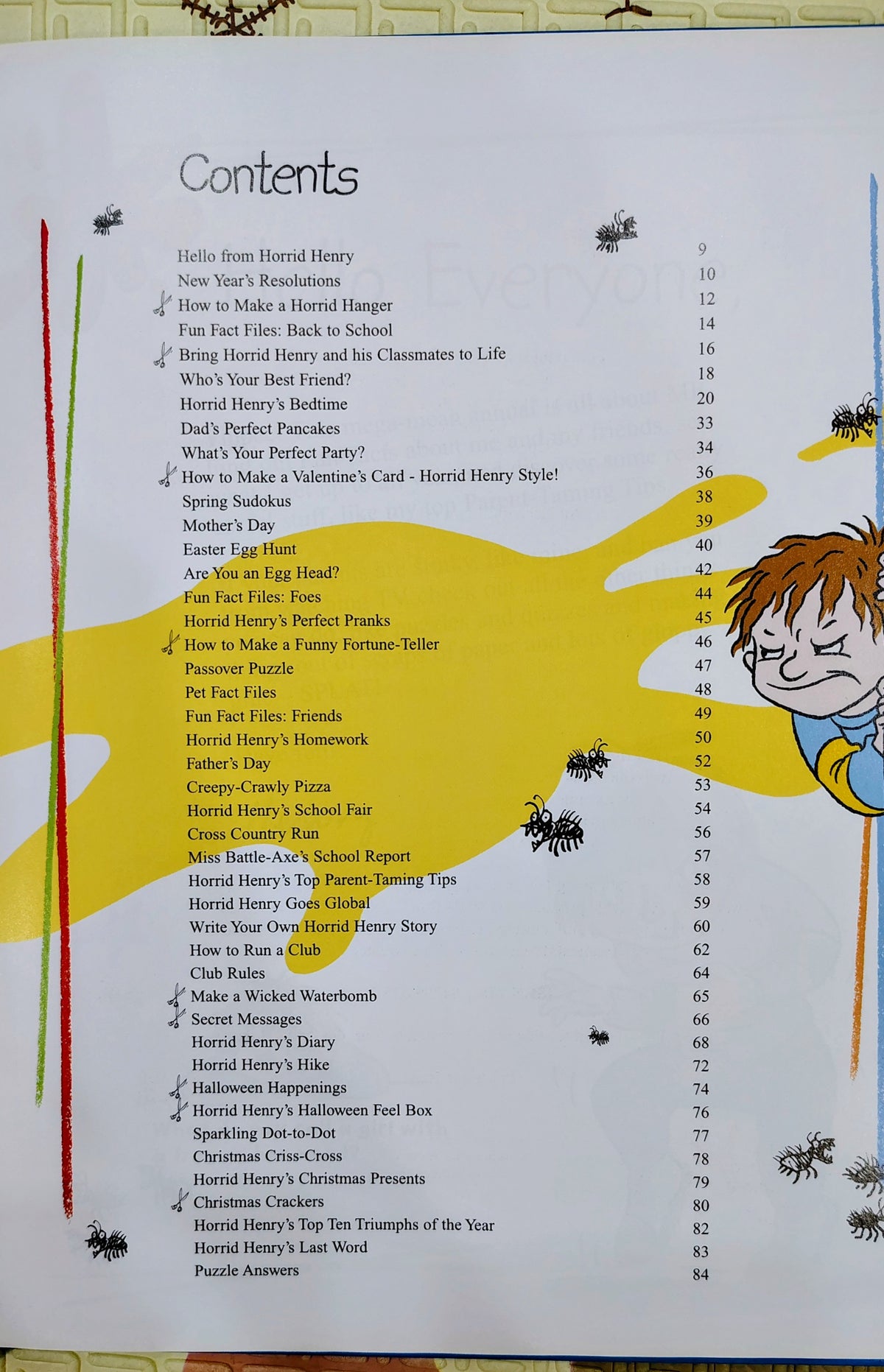 Horrid Henry's Annual by Francesca Simon | Orion Books