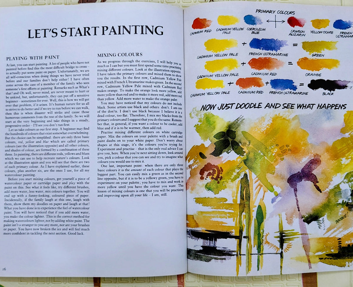 Learn to Paint with Watercolours by Alwyn Crawshaw