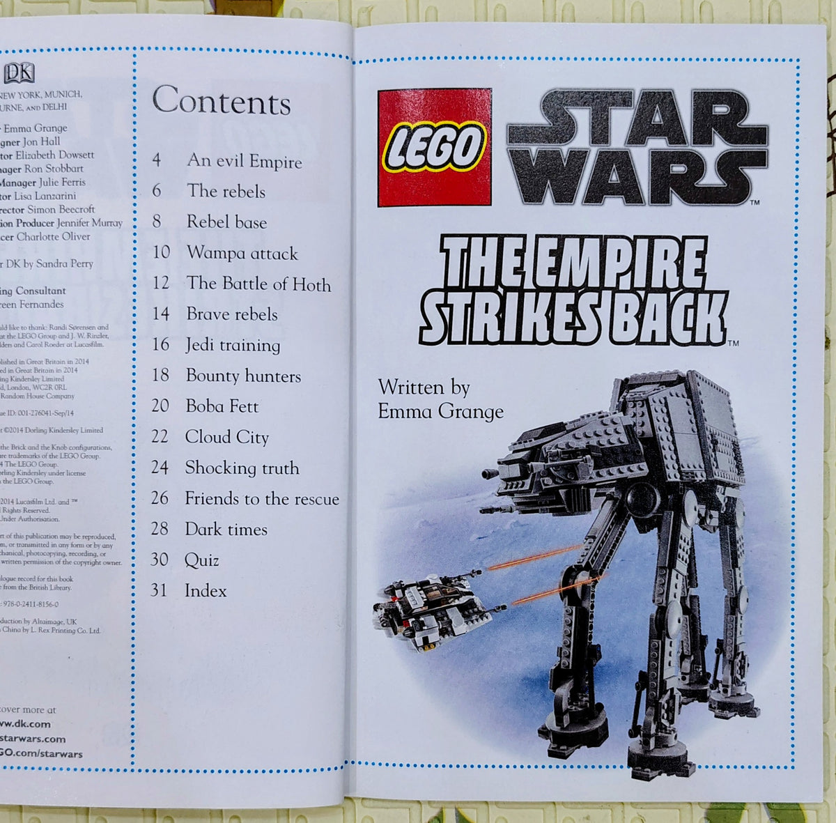 LEGO Star Wars: The Empire Strikes Back by Emma Grange | DK