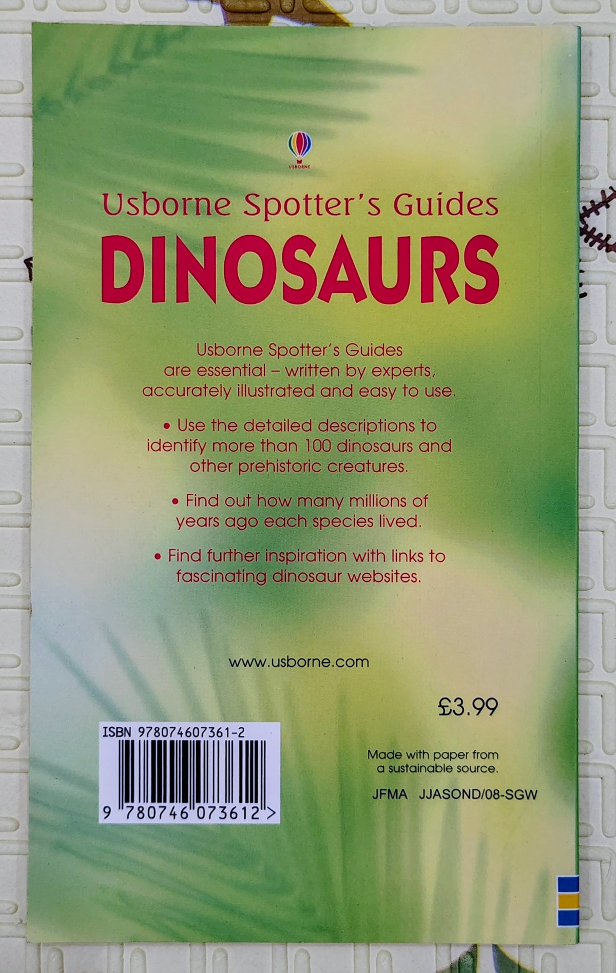 Usborne Spotter's Guide: Dinosaurs