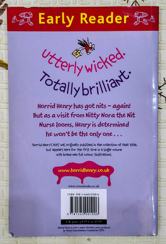 Horrid Henry's Nits by Francesca Simon | Early Reader