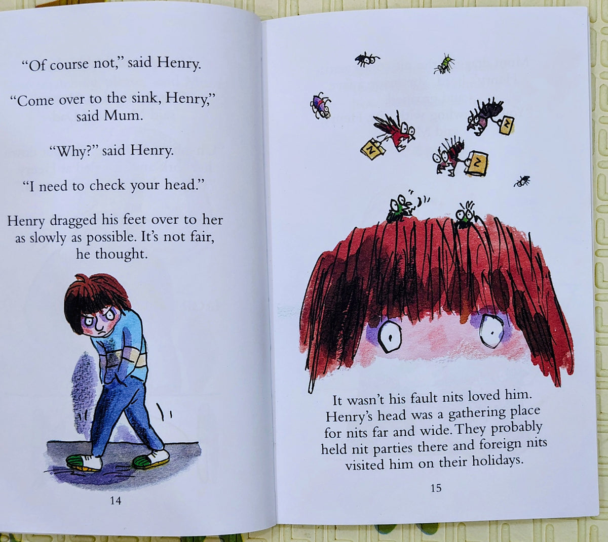 Horrid Henry's Nits by Francesca Simon | Early Reader
