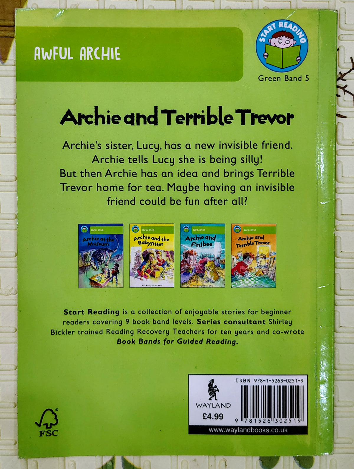 Archie and Terrible Trevor by Anne Rooney | Start Reading