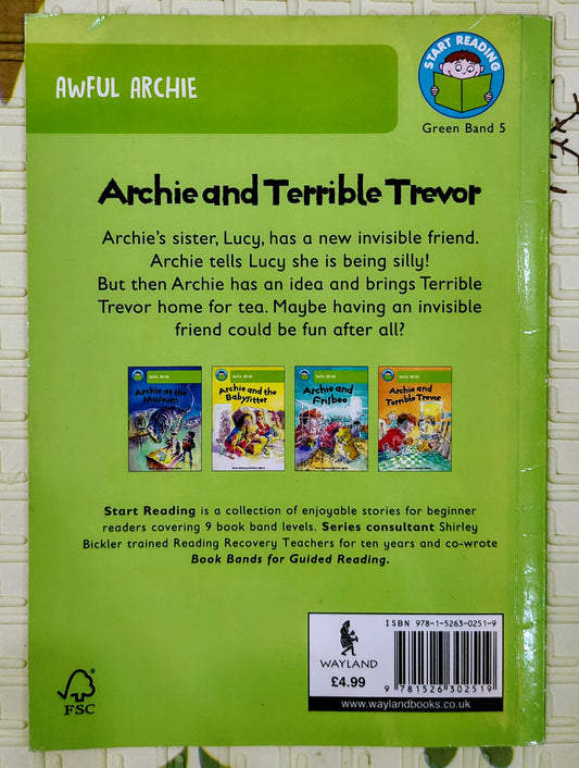 Archie and Terrible Trevor by Anne Rooney | Start Reading