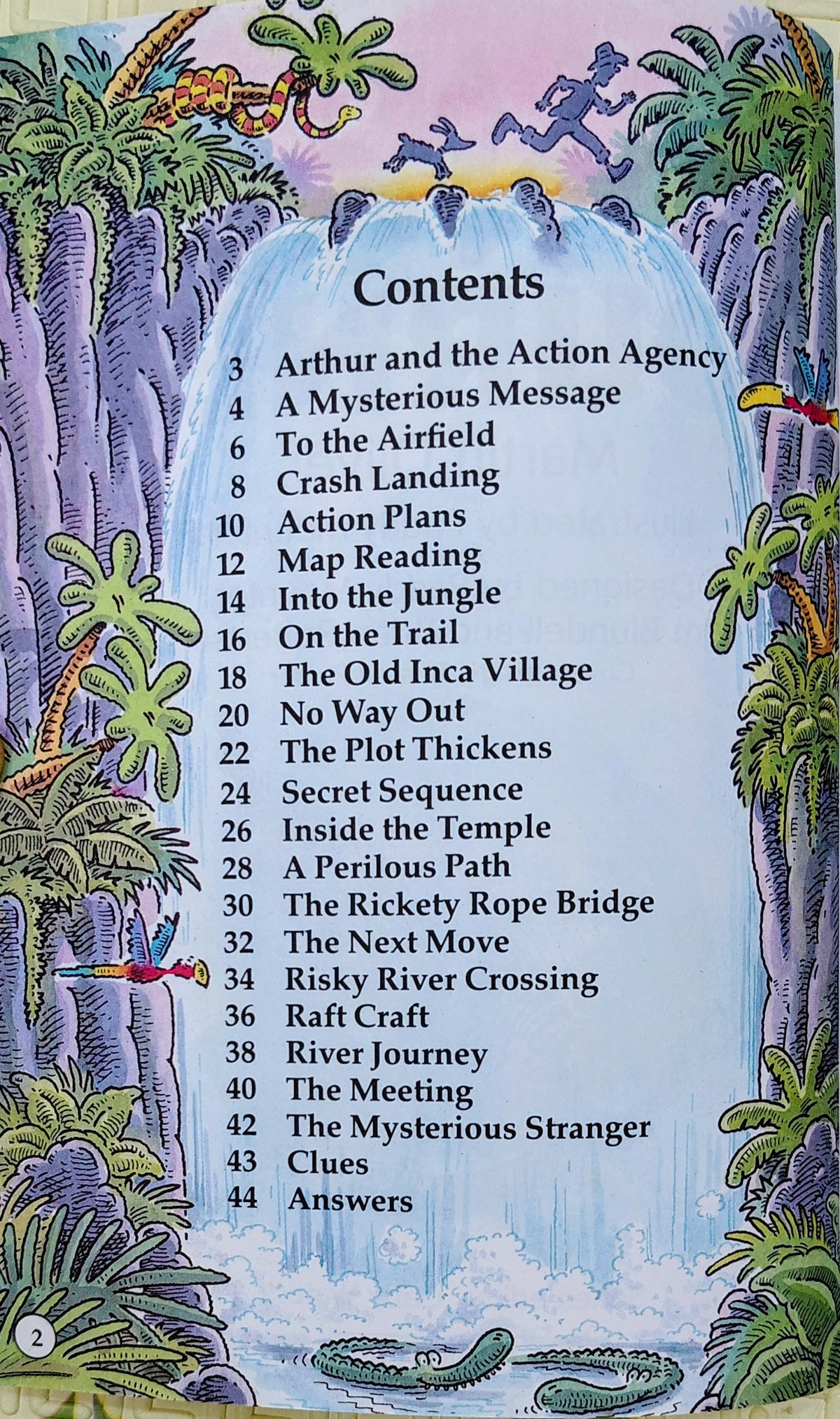 Agent Arthur's Jungle Journey by Martin Oliver | Usborne Puzzle Adventures