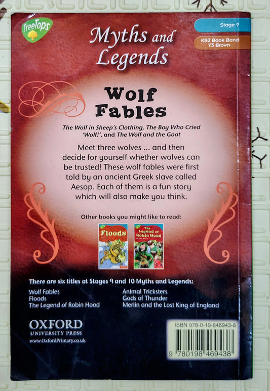 Wolf Fables by Pie Corbett | Oxford Treetops Stage 9
