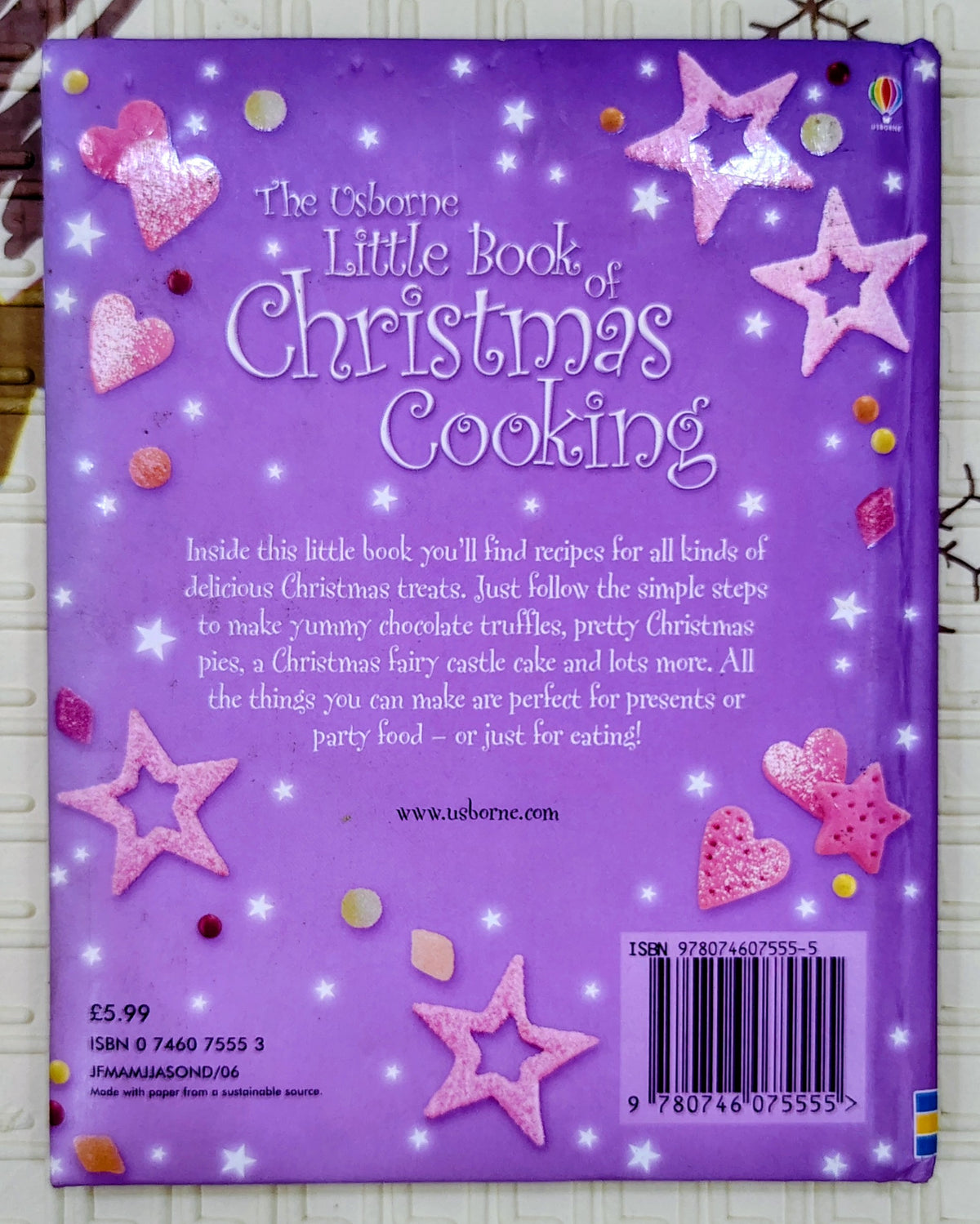 The Usborne Little Book of Christmas Cooking | Recipe book
