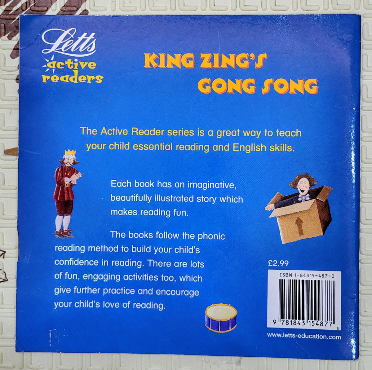 King Zing's Gong Song | Letts Active Readers 4-6 years